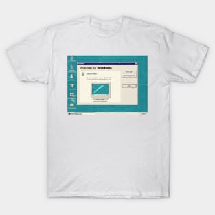 Windows 95 Dekstop T-Shirt